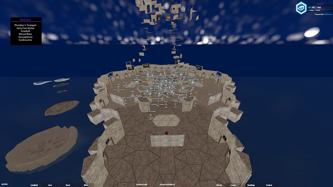 Gameplay with cheat